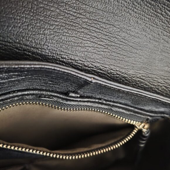 BLACK SATCHEL PURSE!  Like New! - Picture 14 of 16